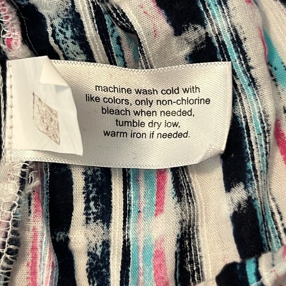 Lane Bryant Faux Wrap Striped Blouse - Picture 11 of 11